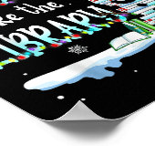 司書 雪の降る図書館ほど素敵な場所はないんだクリス ポスター (角)