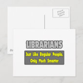 司書…頭が切れる. ポストカード (正面/裏面)