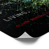 司法の知恵 – Holmes on Life and Death (v2) ポスター (角)