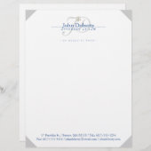 司法はかりで測教室|青 レターヘッド (正面/裏面)