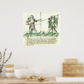 司法デュエルポスター ポスター (キッチン)