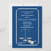 司法卒業招待状 招待状 (正面)