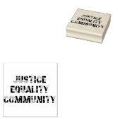 司法平等団体 ラバースタンプ (押印)