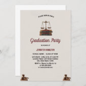 司法法学校卒業党 招待状 (正面/裏面)