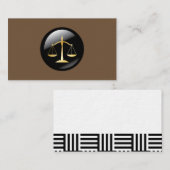 司法法律事務所が運命の個人化を実現 名刺 (正面/裏面)