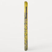 司法法律事務所、弁護士イエローモノグラム Case-Mate iPhoneケース (裏面/左)