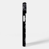 司法法律事務所，弁護士モノグラムブラック Case-Mate iPhoneケース (裏面 / 右)