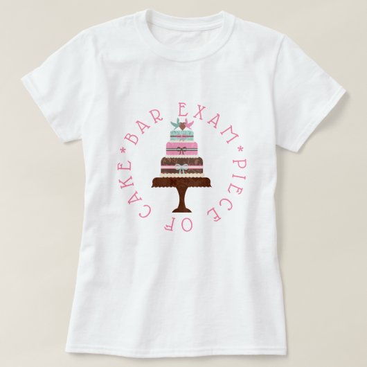 司法試験は楽勝 Tシャツ (デザイン正面)
