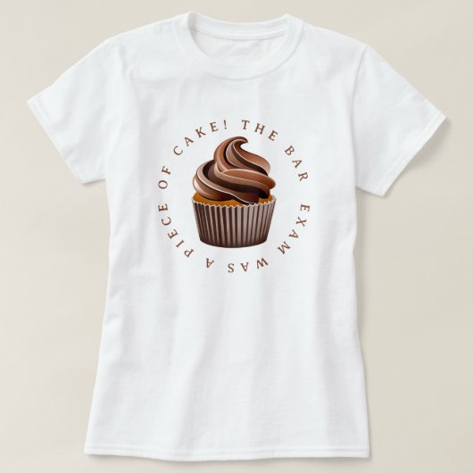 司法試験も楽勝！ Tシャツ (デザイン正面)