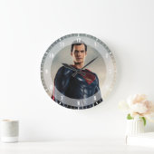 司法連盟|スーパーマンが戦場に ラージ壁時計 (ホーム)