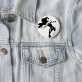 司法連盟|疑問に思ラッソアートの女ポップ・アートの性 缶バッジ (インサイチュ)