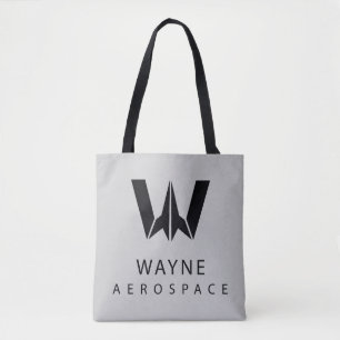 司法連盟 Wayne Aerospaceロゴ トートバッグ