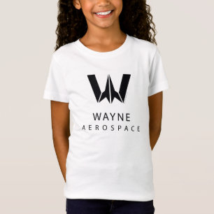 司法連盟 Wayne Aerospaceロゴ Tシャツ