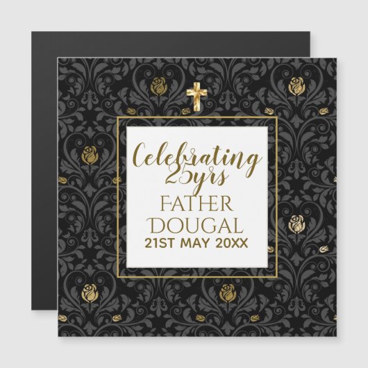 司祭が叙任され、記念日の叙任離れは (正面/裏面)