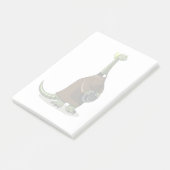 司祭の服を着た台東座のイラストレーション ポストイット (アングル)