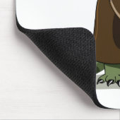 司祭の服を着た台東座のイラストレーション マウスパッド (コーナー)