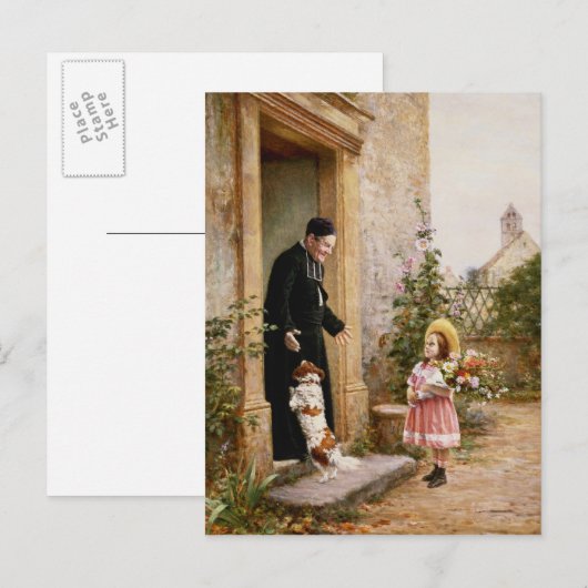 司祭の誕生日 ポストカード (正面/裏面)