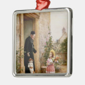 司祭の誕生日 メタルオーナメント (左)