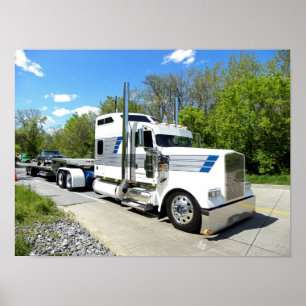 司祭のKenworth W900Lポスター ポスター