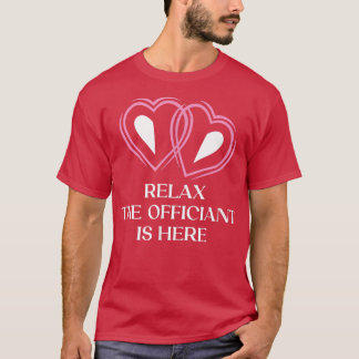 司祭のRelaがここに司祭結婚の叙任 Tシャツ
