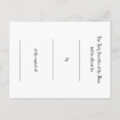 司祭を聖なる宗教で祭るカトリック教徒の集団 ポストカード (裏面)