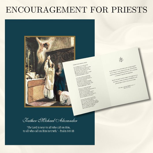 司祭カソリッ賛美クス聖壇 カード