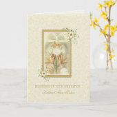 司祭カード カード (黄色い花)