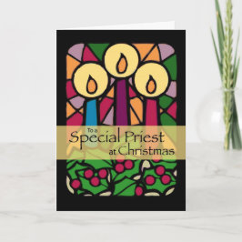 司祭クリスマスカード シーズンカード