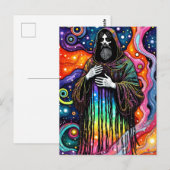 司祭サイケデリック ポストカード (正面/裏面)