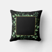 司祭パーソナライズされた記念枕 クッション (裏面)