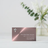 司祭モダン牧師デアコン聖職者 名刺 (スタンド正面)