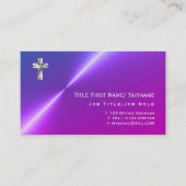 司祭モダン聖職者の聖職者の信仰教会 名刺 (正面)