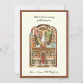 司祭叙位記念日ファースト・マス 招待状 (正面)