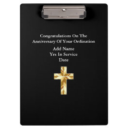 司祭叙勲記念記念品 クリップボード