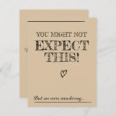 司祭提案 結婚してくれますか 招待状 (正面/裏面)