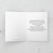 司祭第1マス・カリスホスト叙階式 カード (内部)