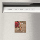 司祭15周年記念バラと念珠 マグネット (インサイチュ (食洗機))