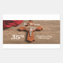 司祭35周年記念バラとロザリオ