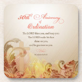 司祭50周年賛美年 コースター (正面)