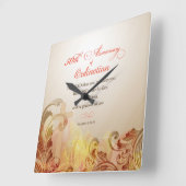 司祭50周年賛美年 スクエア壁時計 (傾斜)