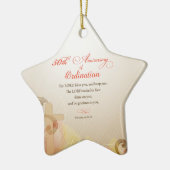 司祭50周年賛美年 セラミックオーナメント (左)