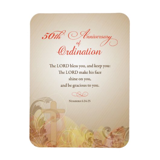 司祭50周年賛美年 マグネット (縦)