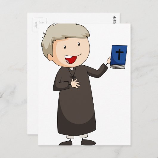司祭 ポストカード (正面/裏面)