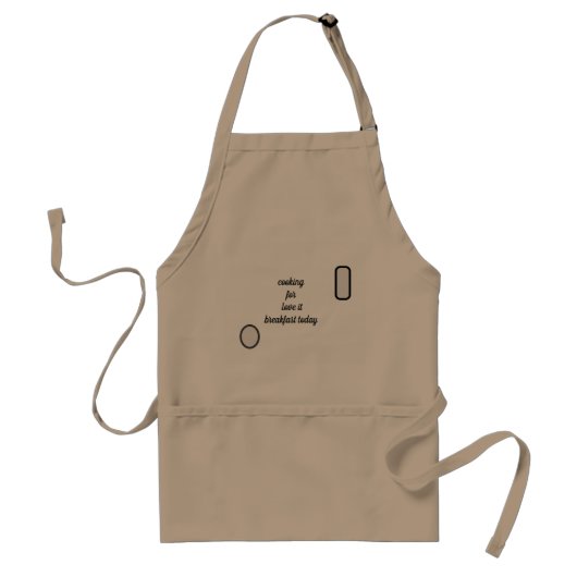 各アプリオンの今日のメニュー スタンダードエプロン (正面)