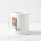各カワウソに対して作られる コーヒーマグカップ (正面左)