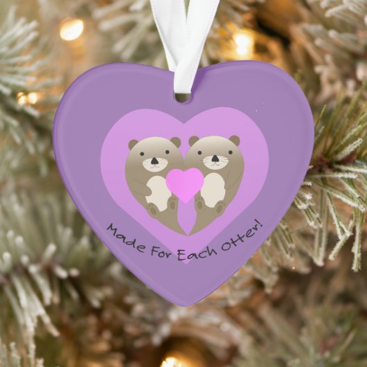 各カワウソ オーナメント (ツリー)