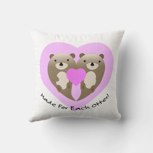 各カワウソ クッション (裏面)