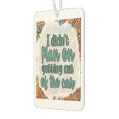 各スタイリッシュ宇宙の香り:文字図 カーエアーフレッシュナー (左)