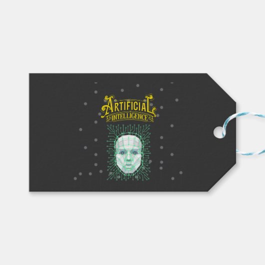 各パーソナライズされた大事な行事のギフトラベル ギフトタグ (正面(横))