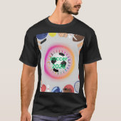 各国のサッカー対決 Tシャツ (正面)